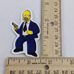 The Simpsons Sticker Double 0 Homer