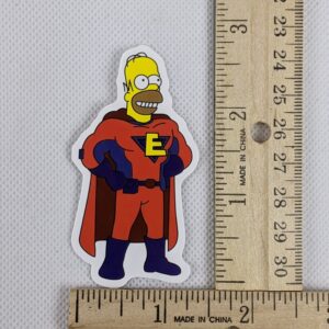 The Simpsons Homer Everyman Vinyl Sticker