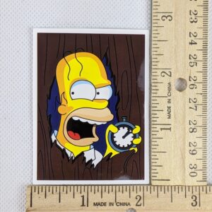 The Simpsons Homer Shining Vinyl Sticker