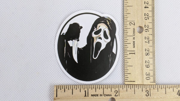 Scream Vinyl Sticker