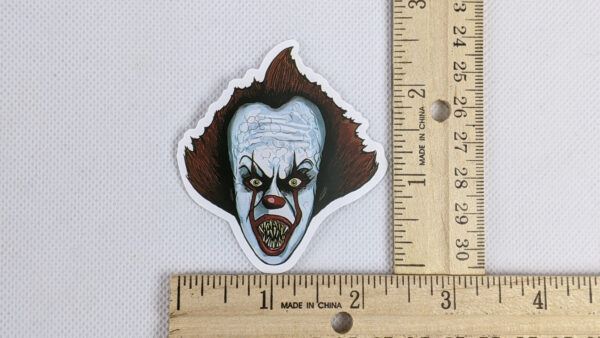 2017 It Clown Face Vinyl Sticker