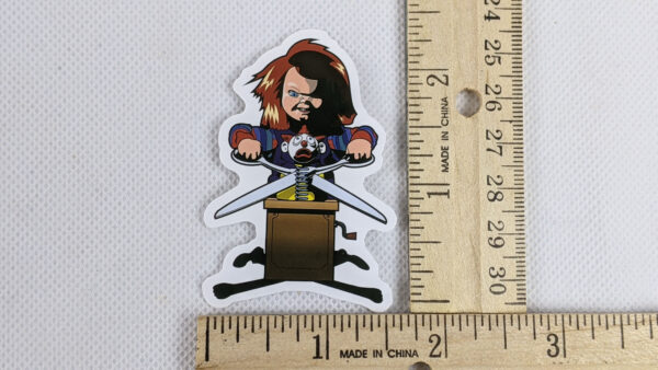 Childs Play Jack In The Box Vinyl Sticker
