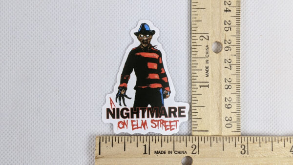 Nightmare On Elm Street Freddy Snake Tongue Vinyl Sticker