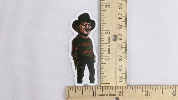 Freddy Standing Vinyl Sticker