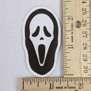 Scream Face Vinyl Sticker