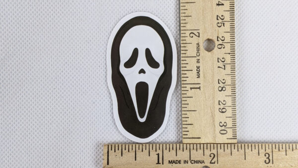 Scream Face Vinyl Sticker