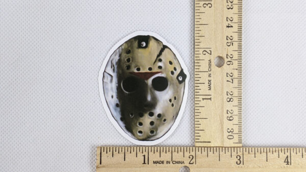 Friday The 13th Mask Jason Vinyl Sticker