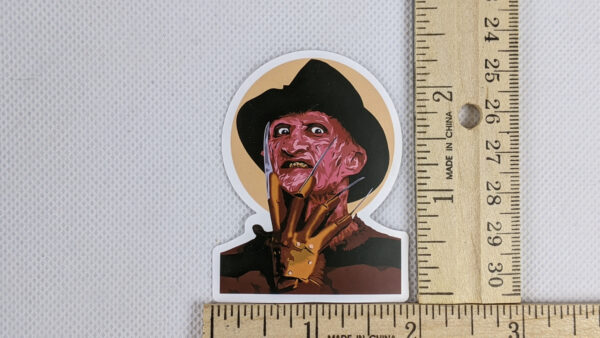Freddy Krueger Claw Pose Vinyl Sticker
