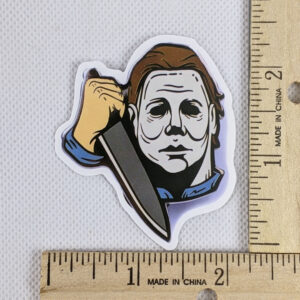 Michael Myers Knife Vinyl Sticker