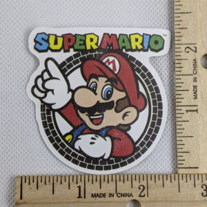 Super Mario With Classic Look Vinyl Sticker