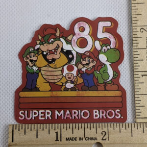 Super Mario Bros 85 Vinyl Sticker