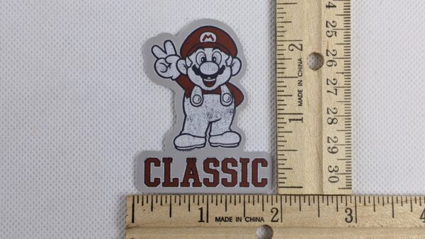 Mario Classic Vinyl Sticker