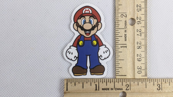 Mario Vinyl Sticker