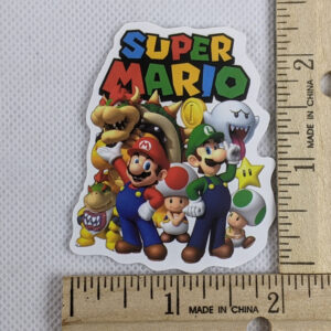 Super Mario Vinyl Sticker