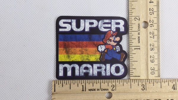 Super Mario Running Vinyl Sticker