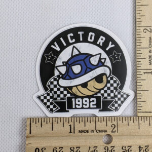 Victory 1992 Mario Cart Vinyl Sticker