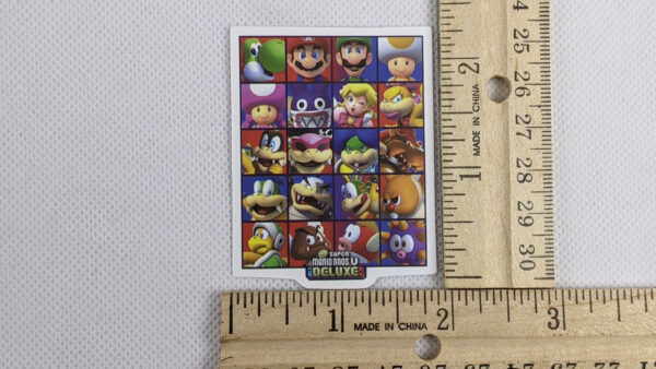 Super Mario Bros. U Deluxe Vinyl Sticker