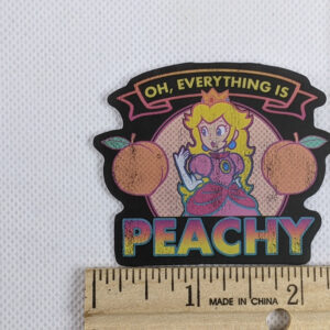Princess Peach Vinyl Sticker