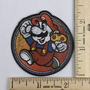 Vintage Looking Mario Vinyl Sticker