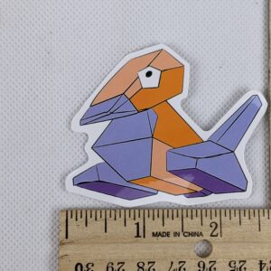 Porygon Vinyl Pokemon Sticker