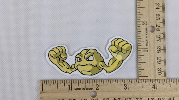 Geodude Vinyl Pokémon Sticker