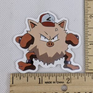 Primeape Vinyl Pokémon Sticker