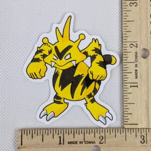 Electabuzz Vinyl Pokemon Sticker