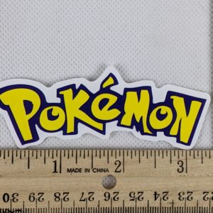 Pokemon Logo Vinyl Sticker