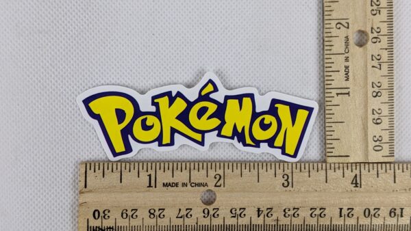 Pokemon Logo Vinyl Sticker