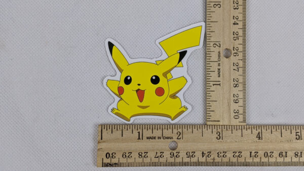 Pikachu Yay Vinyl Pokemon Sticker