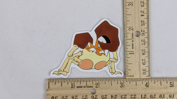 Kingler Vinyl Pokémon Sticker