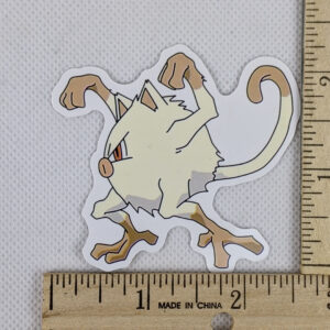 Mankey Vinyl Pokemon Sticker