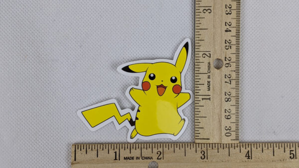 Pikachu Walking Vinyl Pokemon Sticker