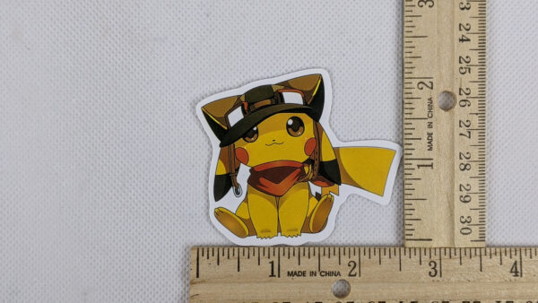 Pilot Pikachu Vinyl Pokemon Sticker
