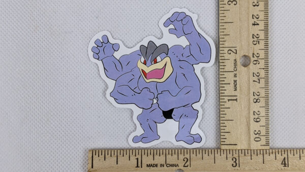 Machamp Vinyl Pokémon Sticker