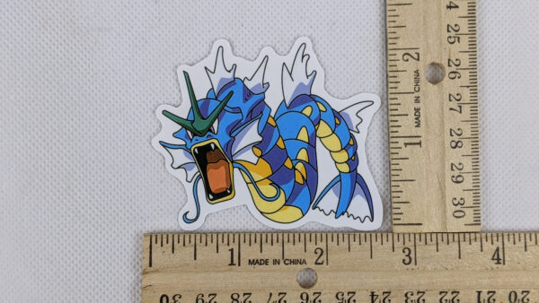 Gyarados Vinyl Pokémon Sticker