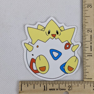 Togepi Vinyl Pokemon Sticker