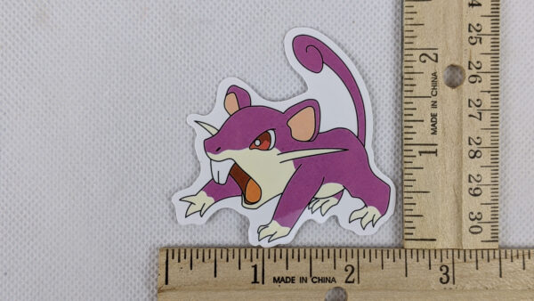 Rattata Vinyl Pokemon Sticker