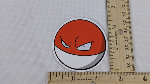 Voltorb Vinyl Pokemon Sticker