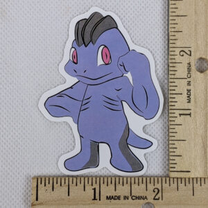 Machop Vinyl Pokemon Sticker