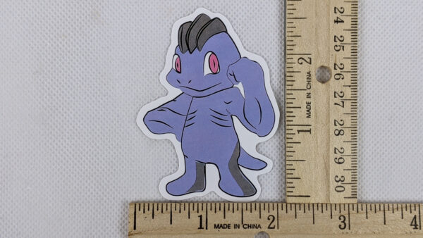 Machop Vinyl Pokemon Sticker