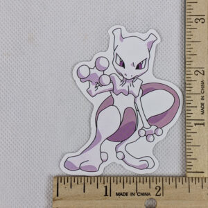 Mewtwo Vinyl Pokemon Sticker