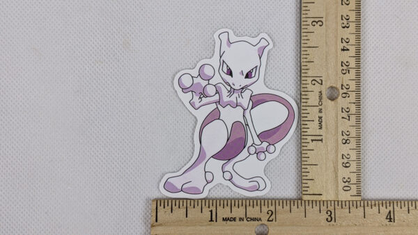 Mewtwo Vinyl Pokemon Sticker