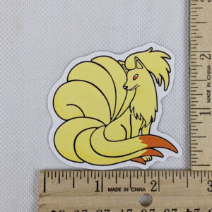 Ninetales Vinyl Pokemon Sticker