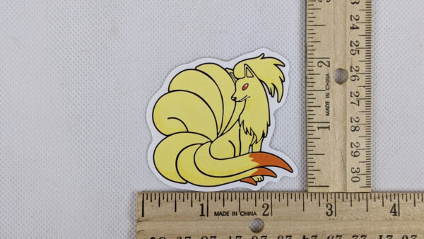 Ninetales Vinyl Pokemon Sticker