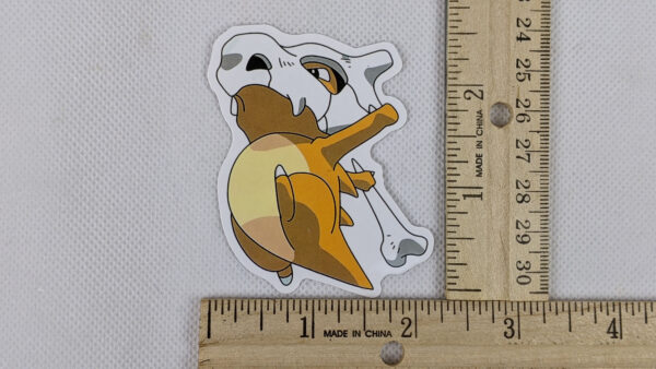 Cubone Vinyl Pokemon Sticker