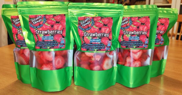 Totally Things Freeze Dried Strawberries, Elevated STL, Elevatedstl, Freeze dried products